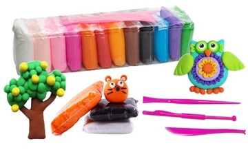 SUPER CLAY PIANKOLINA GLINKA POLIMEROWA HEY 12 k