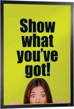 Прочная самоклеящаяся рамка Duraframe A1, черная.