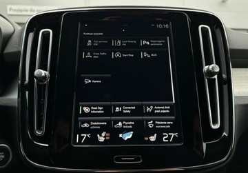 Volvo XC40 Crossover 1.5 T3 163KM 2021 Volvo XC 40 Momentum Pro, GPS, Kamera, Tempomat, Rozpoznawanie znakow,Bezw, zdjęcie 27