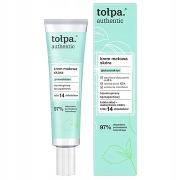 Tołpa authentic Krem matowa skóra 40 ml