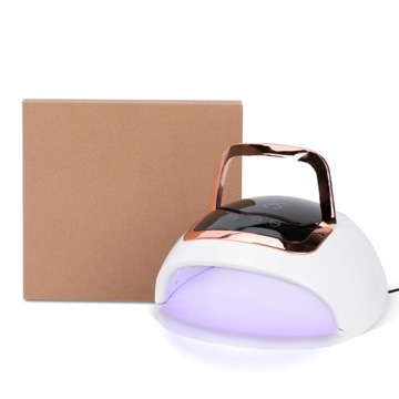 Двойная светодиодная УФ-лампа для маникюра для ногтей для гибридов акрилового геля PRO S7 208 Вт