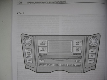 TOYOTA YARIS II польская инструкция по эксплуатации TOYOTA Yaris 2005-2009 оригинал