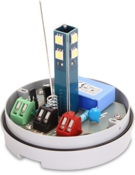 Светодиодная лампа Proxima KOGUT со встроенной антенной 433,92 МГц (24В DC/230В AC) желтая