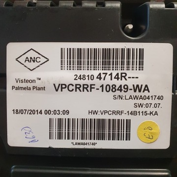 Новые часы-счетчик для Renault Clio IV.