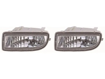 2X SVĚTLA MLHOVKOVÉ HALOGEN ABAKUS L+P DO TOYOTA LAND CRUISER J100