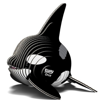 Orka Eugy. Eko Układanka Puzzle 3D