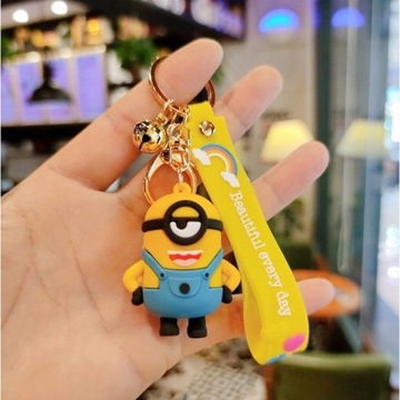 БРЕЛОК ДЛЯ БРЕЛОК «МИНЬОНЫ» КРАСИВЫЙ НА КАЖДЫЙ ДЕНЬ КУЛОН 20 СМ КУЛОН + БЕСПЛАТНЫЙ ЧЕХОЛ