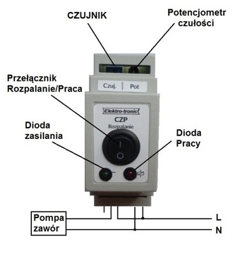 ДАТЧИК ПОТЕРИ ПЛАМЕНИ ПЕЧИ ОТХОДНОЕ МАСЛО