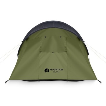 NAMIOT TURYSTYCZNY KEMPINGOWY 4-OSOBOWY OGRODOWY TROPIK 2 SYPIALNIE PRIME