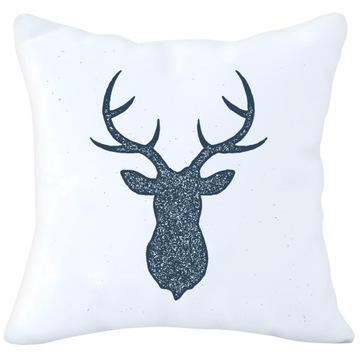 POSZEWKA DEKORACYJNA 40x40 ŚWIĄTECZNA Z NADRUKIEM