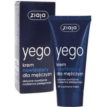 ZIAJA YEGO Krem nawilżający dla mężczyzn 50ml