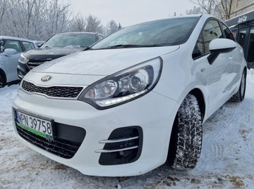 Kia Rio III Hatchback 5d Facelifting 1.2 DOHC CVVT 84KM 2015 Kia Rio III 1.2 84 KM alufelgi climatronic super stan gwarancja, zdjęcie 1