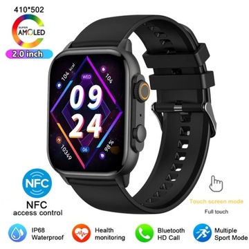 2023 NFC Bluetooth Call Smartwatch Women AMOLED HD Screen Always display