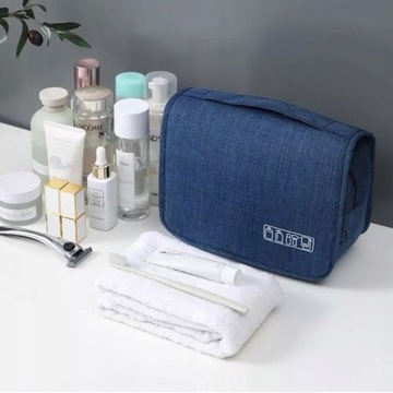 МУЖСКАЯ ЖЕНСКАЯ ДОРОЖНАЯ КОСМЕТИЧЕСКАЯ СУМКА РАСШИРЯЕМАЯ ПОДВЕСНАЯ СУМКА-ОРГАНИЗАТОР XXL