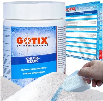 Хлор шок в бассейн Jacuzzi Spa Chlorine Shock Granules Химия в бассейне - 1 кг