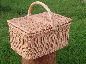 КОРЗИНА ДЛЯ ПИКНИКА плетеная корзина для пикника 50x35x26