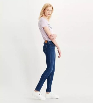 Y4145 Levi's Premium 711 Skinny Jeans spodnie JEANSOWE DAMSKIE 27X30