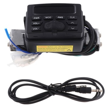 Jednoczęściowe radio motocyklowe