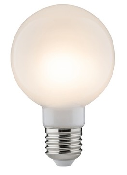 Paulmann Żarówka LED G80 7,5W E27 2700K DIM - biały