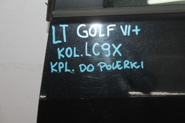 DVEŘE LEVÝ ZADNÍ LEVÉ VW GOLF VI PLUS KOL. LC9X 05-14