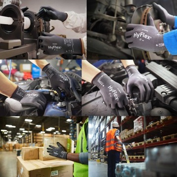 БЕСШОВНЫЕ РАБОЧИЕ ПЕРЧАТКИ ANSELL HYFLEX 11-840 M