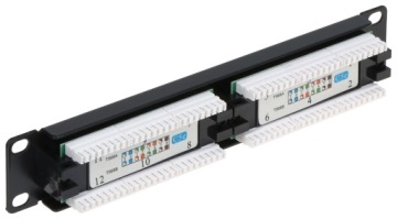 Патч-панель RJ-45 PP10-12/RJ RACK 10''