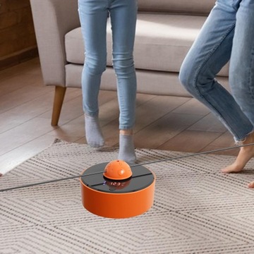 Скакалка Умная, тихая скакалка для развлечений оранжевого цвета.