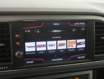 Seat Leon III ST Facelifting 1.5 EcoTSI 150KM 2019 Seat Leon 1.5 TSI, Salon Polska, Skóra, Klima, zdjęcie 12