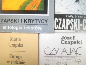 Czapski i krytycy CZYTAJĄC MYŚLĘ ŻE WIEM Europa
