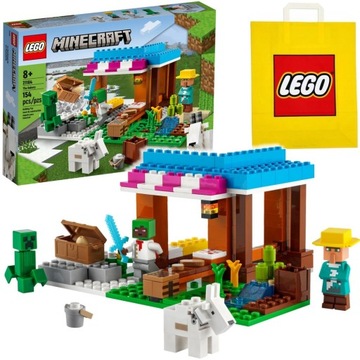 LEGO 21184 MINECRAFT Piekarnia - 4 figurki Creeper