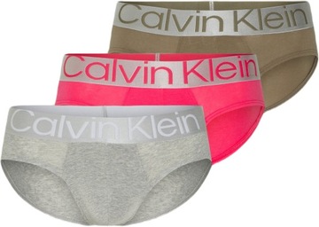 CALVIN KLEIN STEEL COTTON SLIPY 3P NB3129A C7Z M