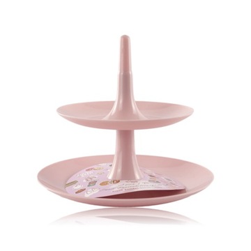 Patera piętrowa 2 poziomowa na ciasto owoce tort