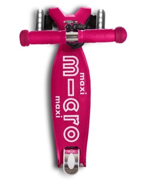 Детский самокат Micro - Maxi Deluxe Pink LED