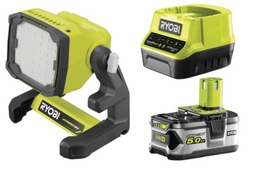 RYOBI RLFD18 LAMPA WARSZTATOWA 18V PRZENOŚNA + 5Ah