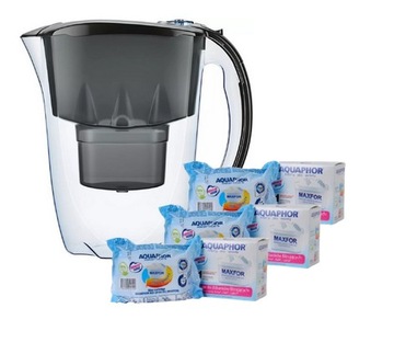 3x FILTR WKŁAD MAXFOR BRITA MAXTRA +DZBANEK GRATIS
