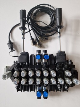 Rozdzielacz hydrauliczny HYDROCONTROL HC-D3M 8 SEKCYJNY 60L 2xON-OF HDS
