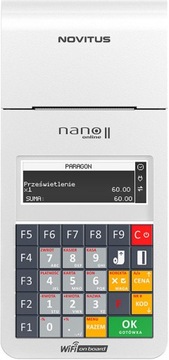 Онлайн-касса NOVITUS NANO II с WiFi + фискализация и обучение