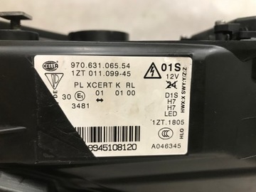 PANAMERA 970 FACELIFT 13-16 BI-XENON DISKRÉTNÍ SVĚTLO SVĚTLOMET LED LEVÝ PRAVÁ