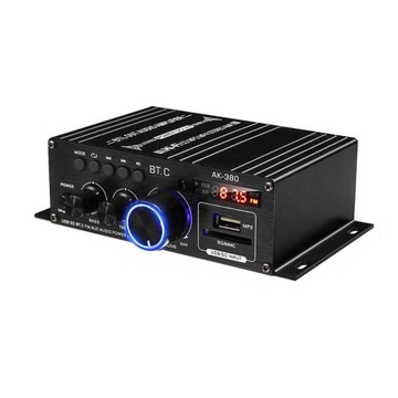 WZMACNIACZ SAMOCHODOWY BLUETOOTH 800W pilot