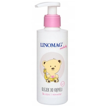 LINOMAG OLEJEK DO KĄPIELI NIEMOWLĄT EMOLIENT 400ml