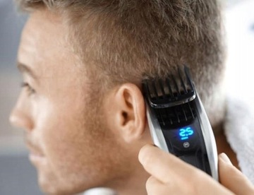 GOLARKA MASZYNKA DO STRZYŻENIA WŁOSÓW PHILIPS Tytanowe ostrza Digital Swipe