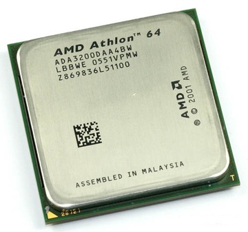 AMD Athlon 64 3200+ , socket 939, ADA3200DAA4BW