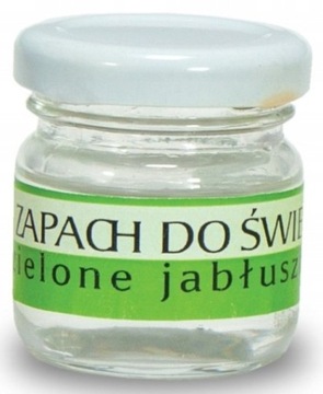 ZAPACH do ŚWIEC ZIELONE JABŁUSZKO 25g wosk ŚWIECA Zapach do ŚWIEC