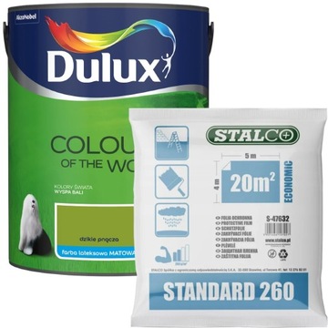 Dulux Kolory Świata Farba Dzikie Pnącza 5L +GRATIS