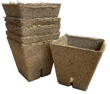 DONICZKI TORFOWE NA ROZSADY SADZONKI 8cm 60szt
