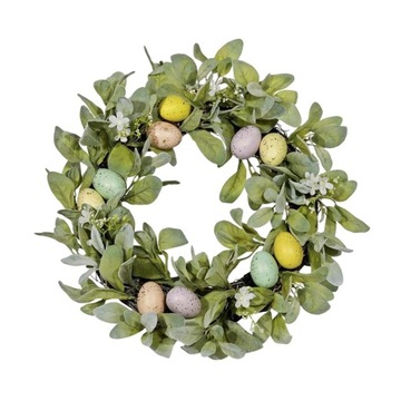 Пасхальный венок из искусственных цветов, стиль Л.