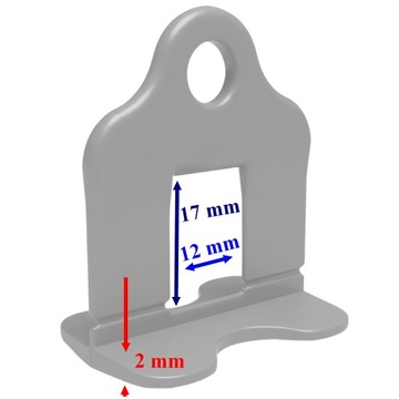 СИСТЕМА ВЫРАВНИВАНИЯ ПЛИТКИ SIMPLEFIX 100 ЗАЖИМОВ ДЛЯ ВЫРАВНИВАНИЯ 1,5 мм