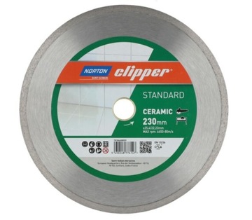 Tarcza do cięcia gresu płytek 230x25,4 diamentowa