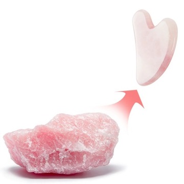 НЕФРИТОВЫЙ ВАЛИК И ПЛАСТИНА ДЛЯ МАССАЖА ЛИЦА