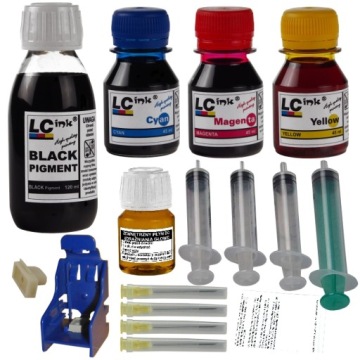 ЧЕРНИЛА для HP 46 DeskJet Ink Advantage Ultra + CLIP